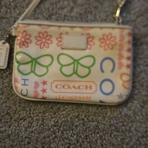 Coach Multicolor Wristlet